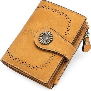 Small Wallets, Credit Card Holder Yellow